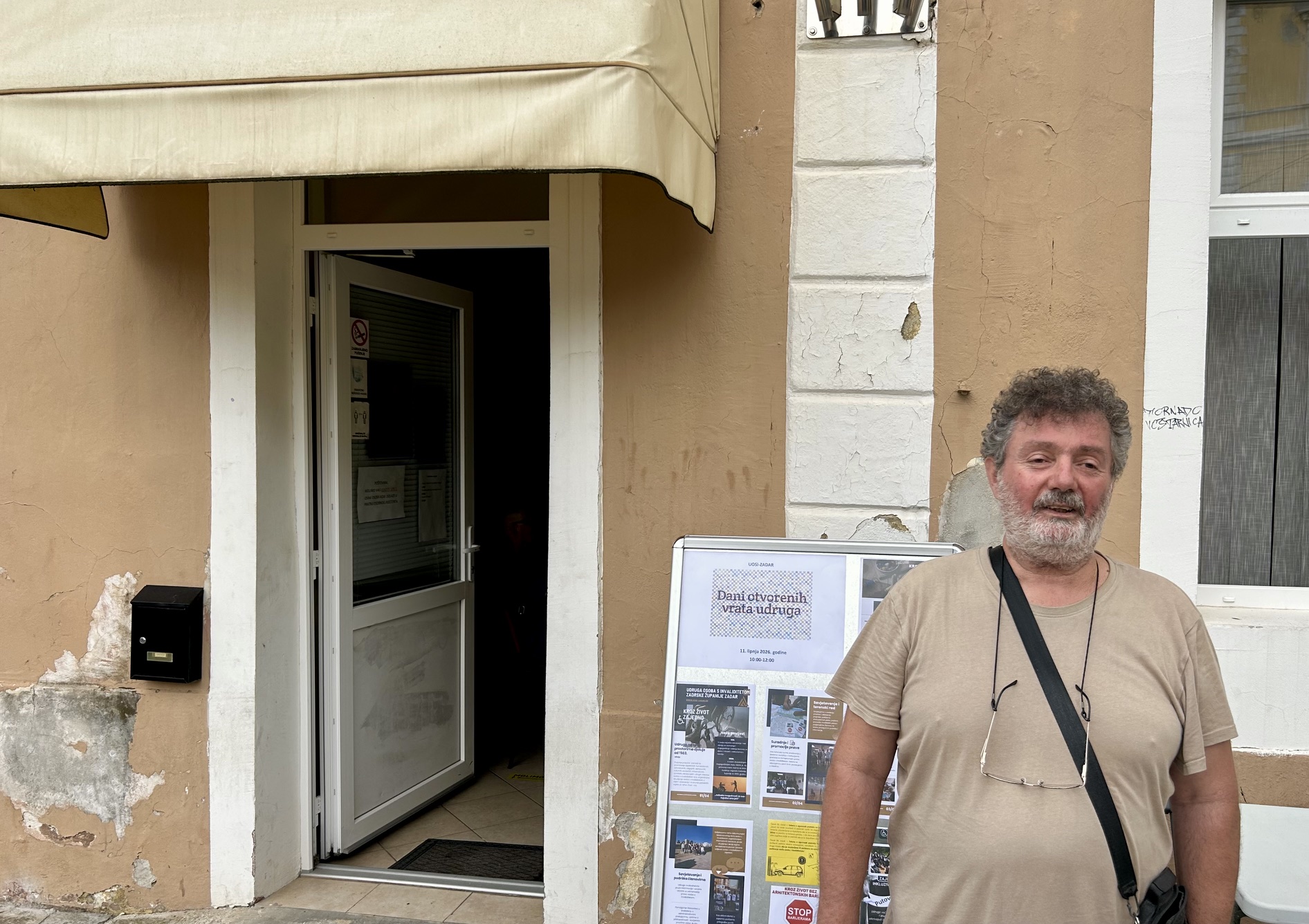 Željko Županović, predsjednik Udruga osoba s invaliditetom Zadarske županije Zadar
