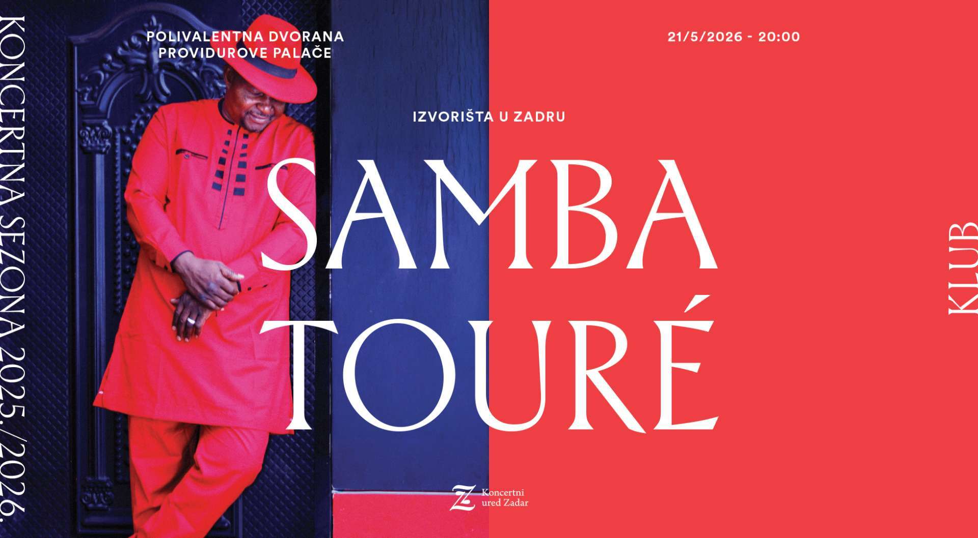 PUSTINJSKI BLUES Samba Touré u Providurovoj palači