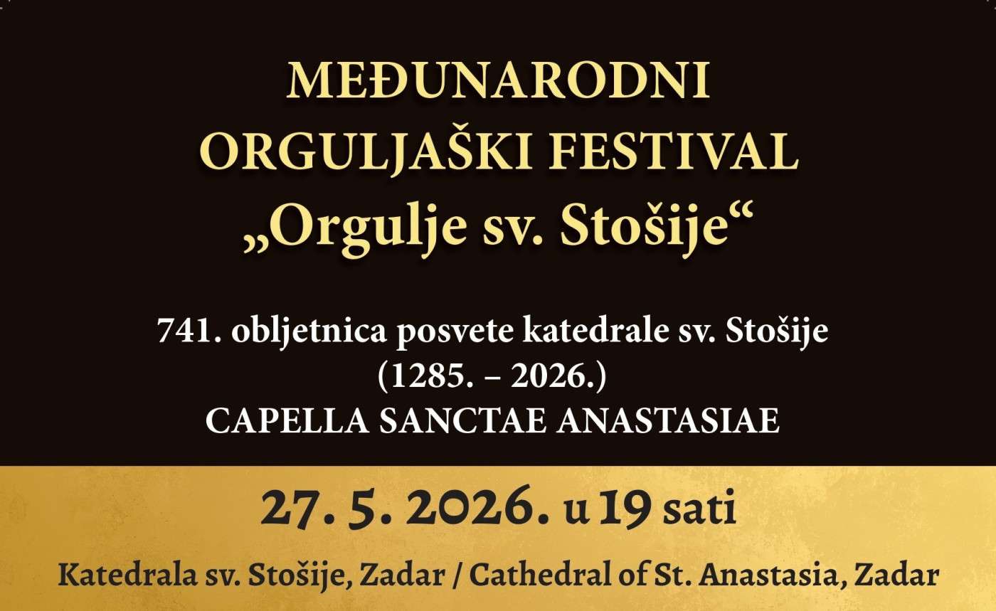 3. Međunarodni festival Orgulje sv. Stošije