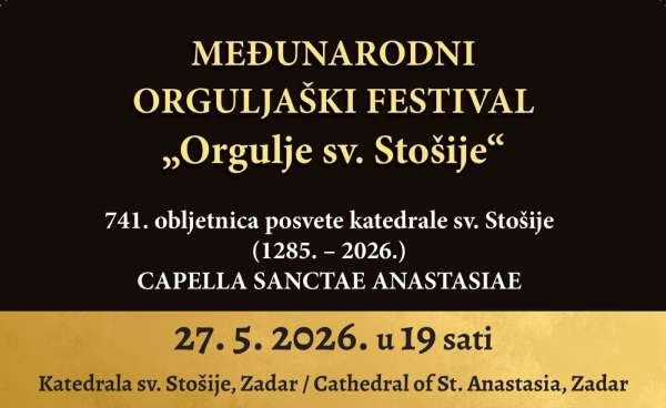 3. Međunarodni festival Orgulje sv. Stošije