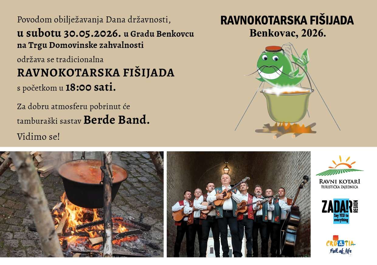 SPREMA SE DOBRA SPIZA Ravnokotarska fišijada održat će se u subotu, 30. svibnja