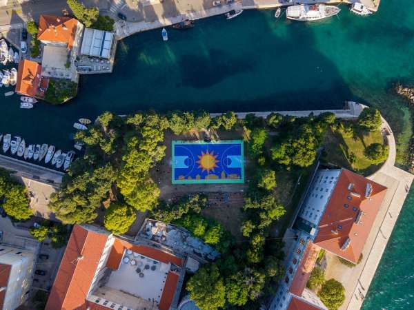 Zadar dobio košarkaško igralište koje potpisuje umjetnik poznat po projektima za LeBrona Jamesa, Michaela Jordana i druge NBA zvijezde
