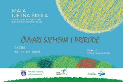 EKO ZADAR Mala ljetna škola „Čuvari sjemena i prirode“ za djecu u Tkonu 23. – 25. lipnja 2026., prijavite se!