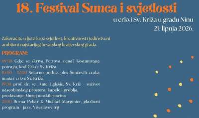 Festival Sunca i svjetlosti ponovno oživljava Nin na prvi dan ljeta