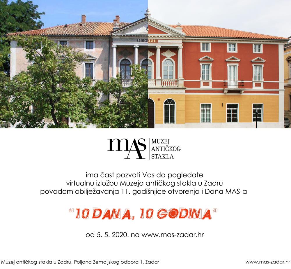 MAS SLAVI 11. ROĐENDAN  Virtualna izložba "10 dana, 10 godina"
