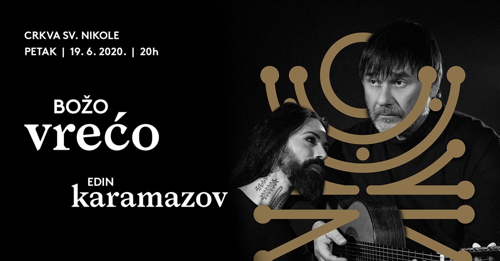 KONCERTI URED ZADAR Koncert Bože Vreće i Edina Karamazova za vrhunski glazbeni užitak