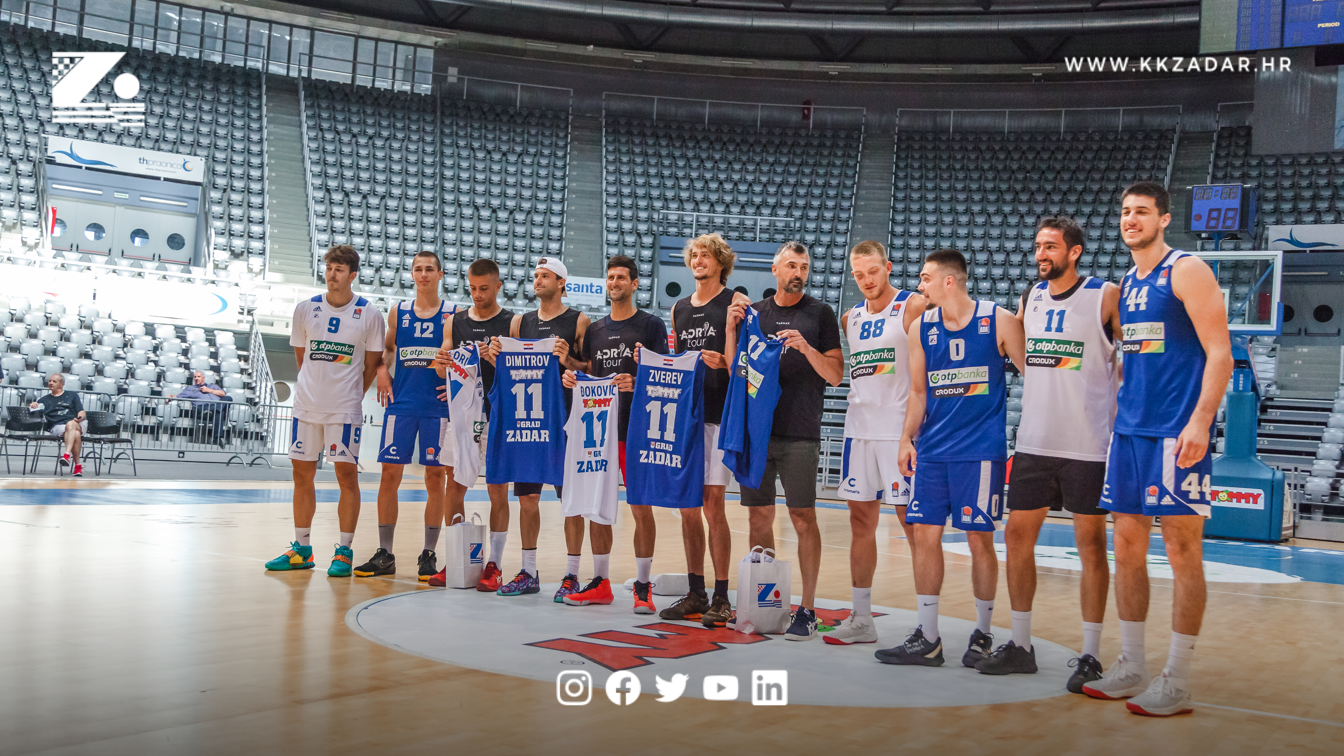 DOBRE VIJESTI: Igrači i glasnogovornik KK Zadar negativni na koronavirus!