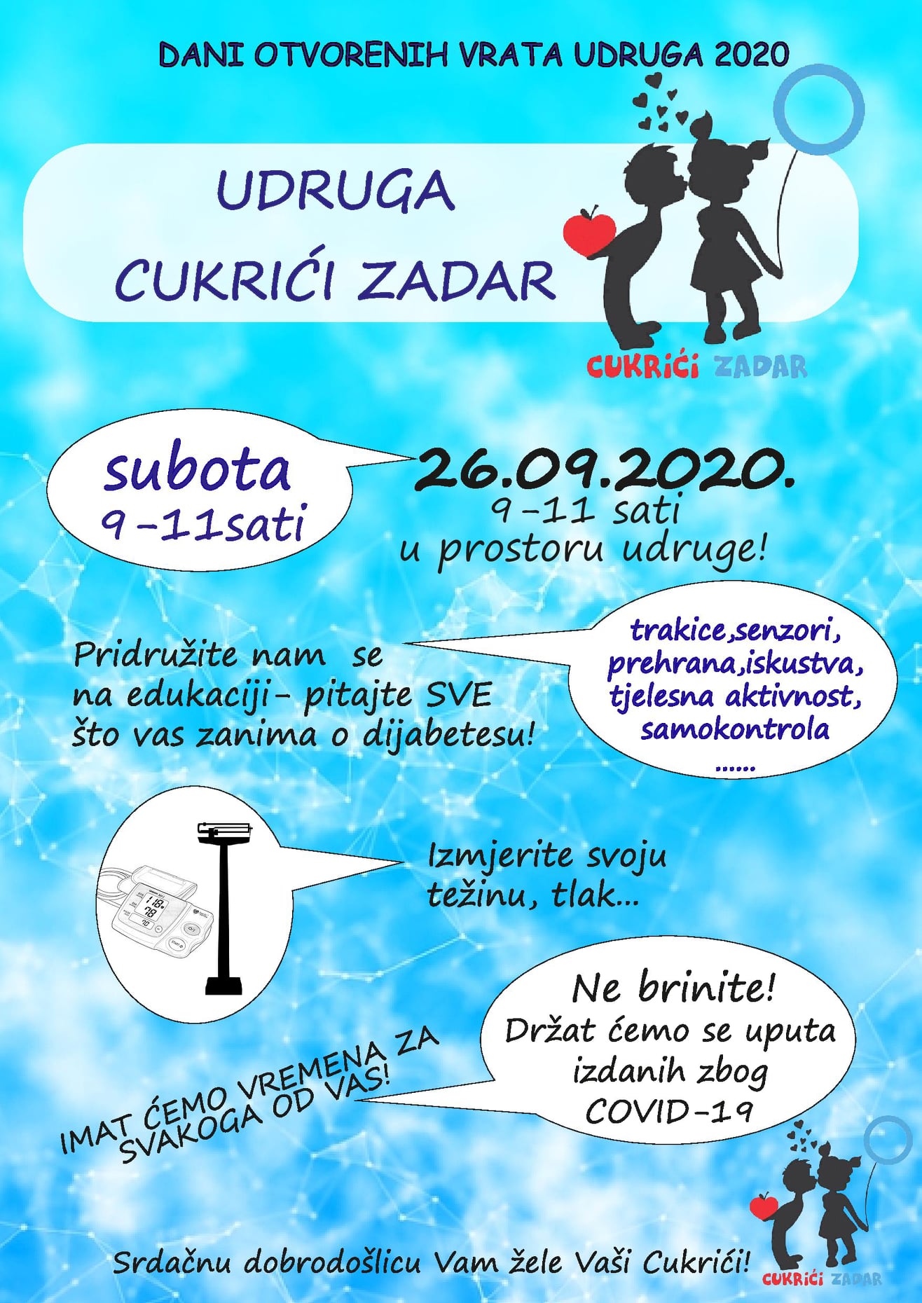 Udruga Cukrići poziva na Dane otvorenih vrata