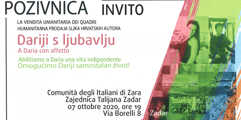 HUMANITARNA IZLOŽBA "Dariji s ljubavlju" za nastavak liječenja naše sugrađanke