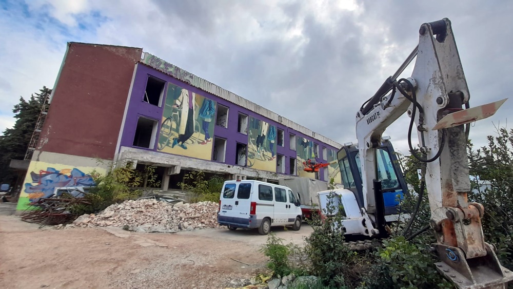 JOŠ MALO PA GOTOV Mural "Kulturno uzdizanje" Tomislava Lončarića Lonca krasit će Centar za mlade