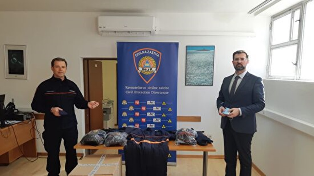 Donacija Ravnateljstva civilne zaštite