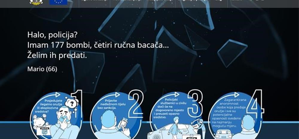PU ZADARSKA Kod 22- godišnjaka pronašli arsenal oružja, policija poziva na dragovoljnu predaju oružja u sklopu akcije "Manje oružja, manje tragedija"