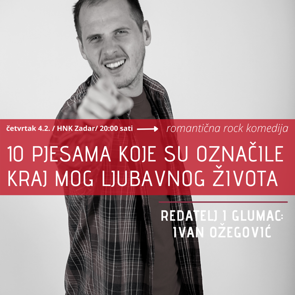 HNK Zadar poziva na romantičnu rock komediju i "kavu" s Ivanom Ožegovićem