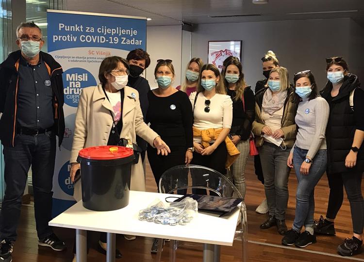 Od ponedjeljka cijepljenje na Višnjiku; na raspolaganju će u prva dva tjedna biti Pfizer i AstraZeneca