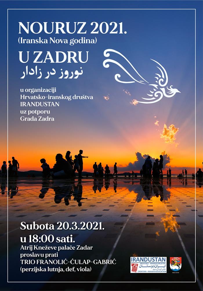 NOURUZ 2021.: U subotu u Kneževoj palači proslava Iranske Nove godine u organizaciji Hrvatsko-iranskog društva