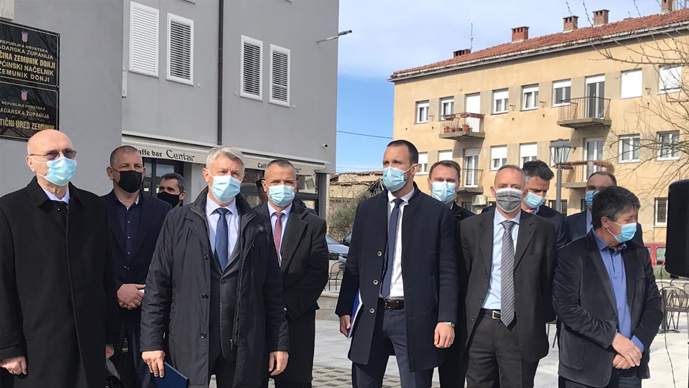ZEMUNIK DONJI Državni tajnik Erlić dodijelio ugovore vrijedne 4,2 milijuna kuna