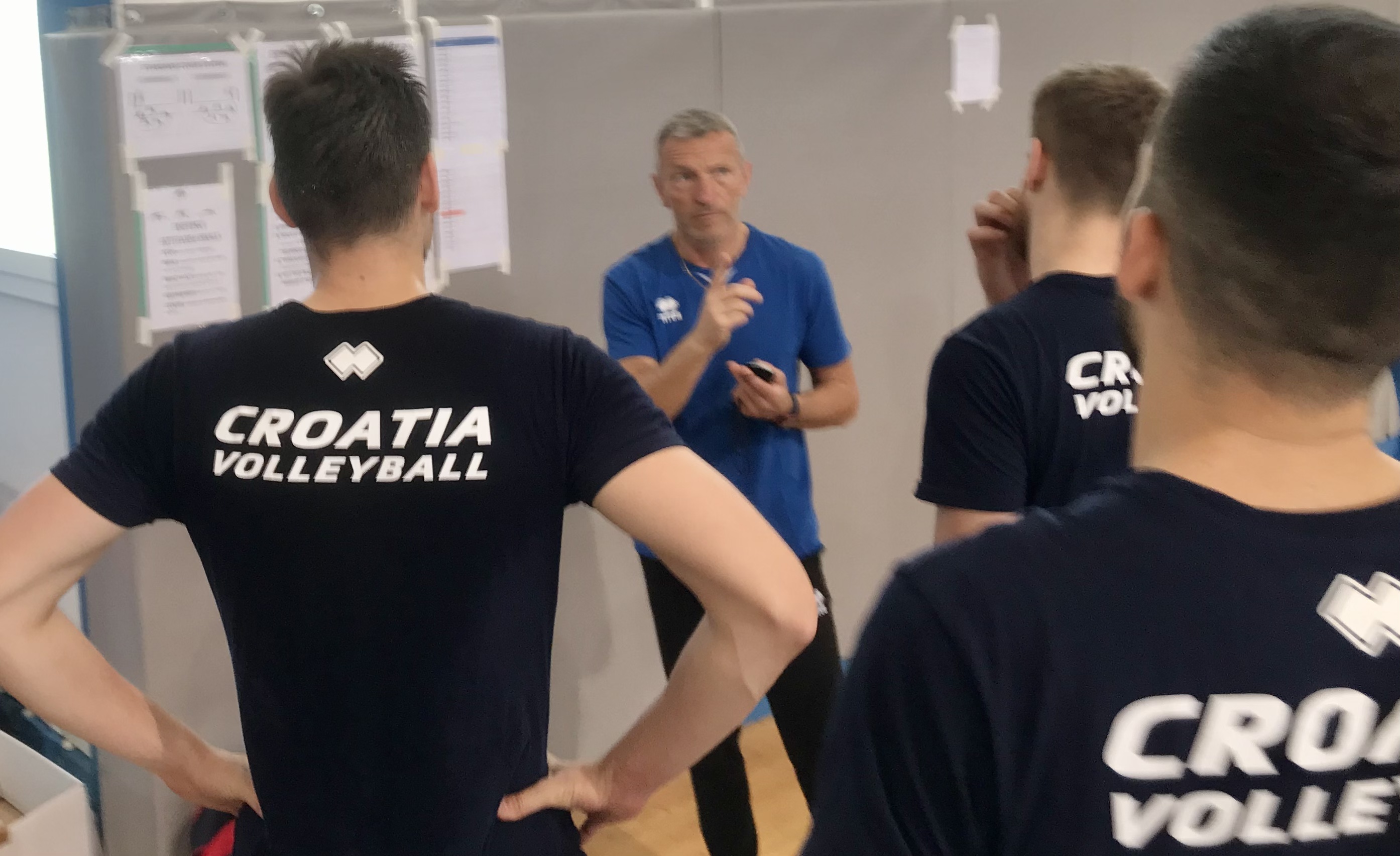 Odbojkaši Hrvatske u Zadru se spremaju za kvalifikacije za Europsko prvenstvo "Osjećaj je sjajan", kaže izbornik Zanini