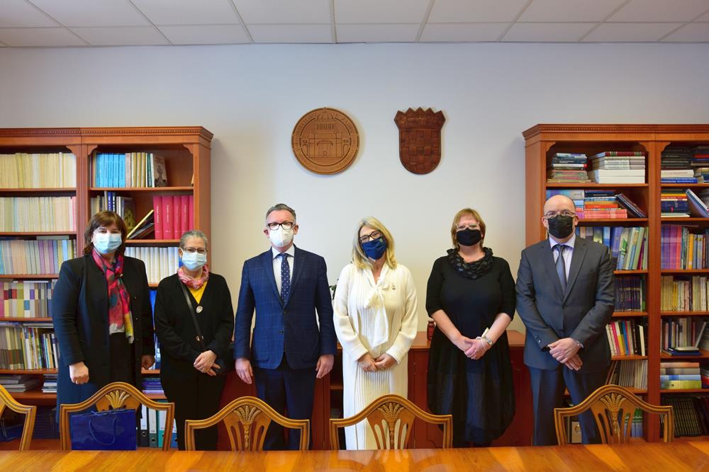 Veleposlanica Portugala boravila u nastupnom posjetu Sveučilištu u Zadru