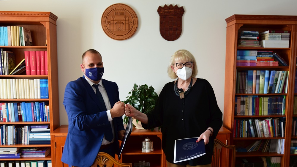 UNIZD I OPĆINA PREKO Potpisan sporazum o osnivanju budućeg centra za otočane na Ošljaku