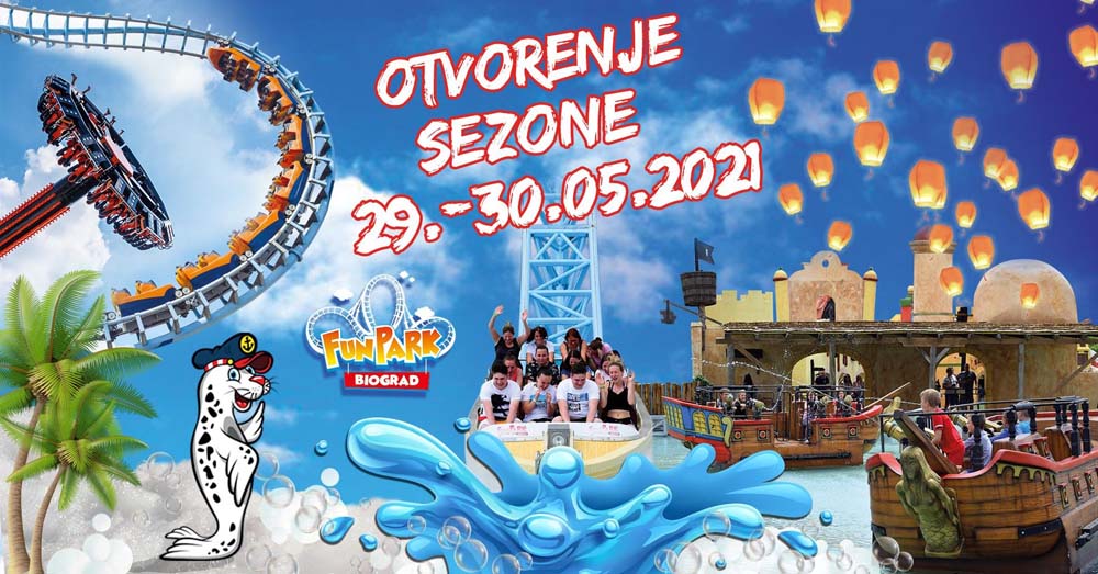 FUN PARK BIOGRAD: Najveći tematsko zabavni park otvara svoja vrata