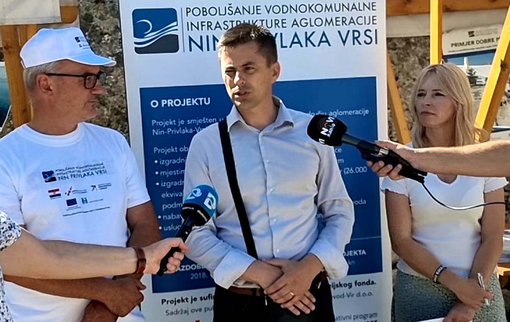 Poboljšanje vodnokomunalne infrastrukture aglomeracije „Nin-Privlaka-Vrsi“