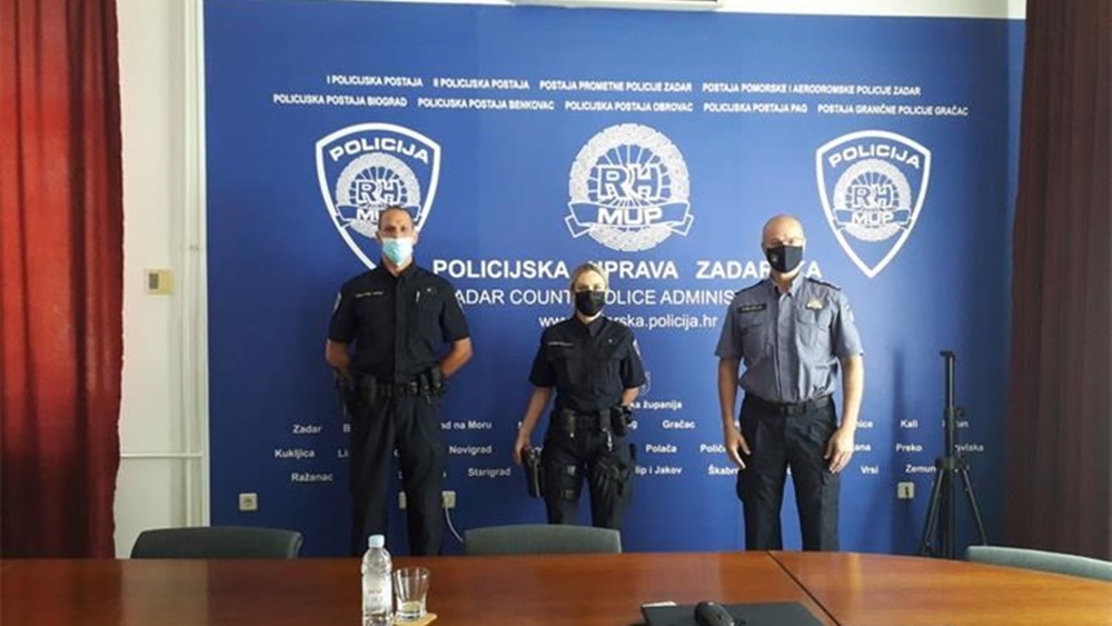 Načelnik Dražina primio Antoniju Radeljić - najspremniju policajku i „ Prvu za Hrvatsku 2021.“
