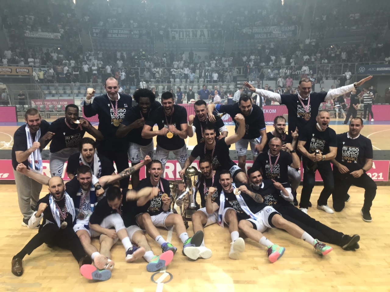 KK Zadar novi je prvak Hrvatske!!!