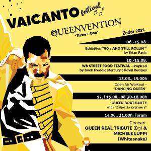 "Queenvention" u Zadru od 10. do 15. kolovoza