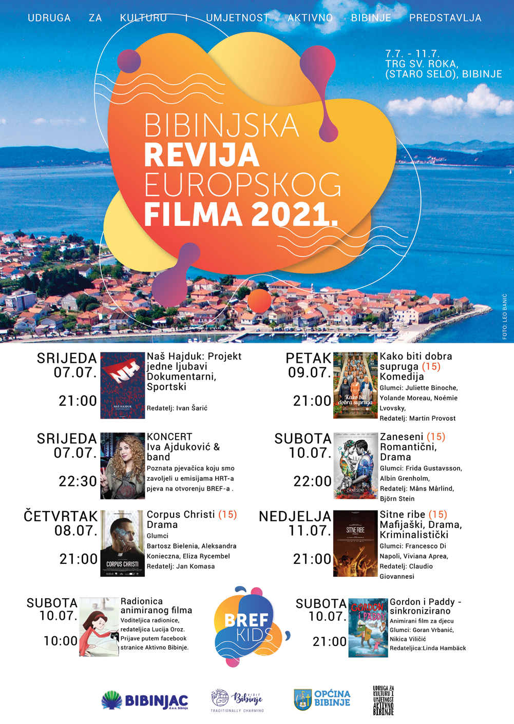 ˝NAŠ HAJDUK˝ OTVORIO BIBINJSKU REVIJU EUROPSKOG FILMA