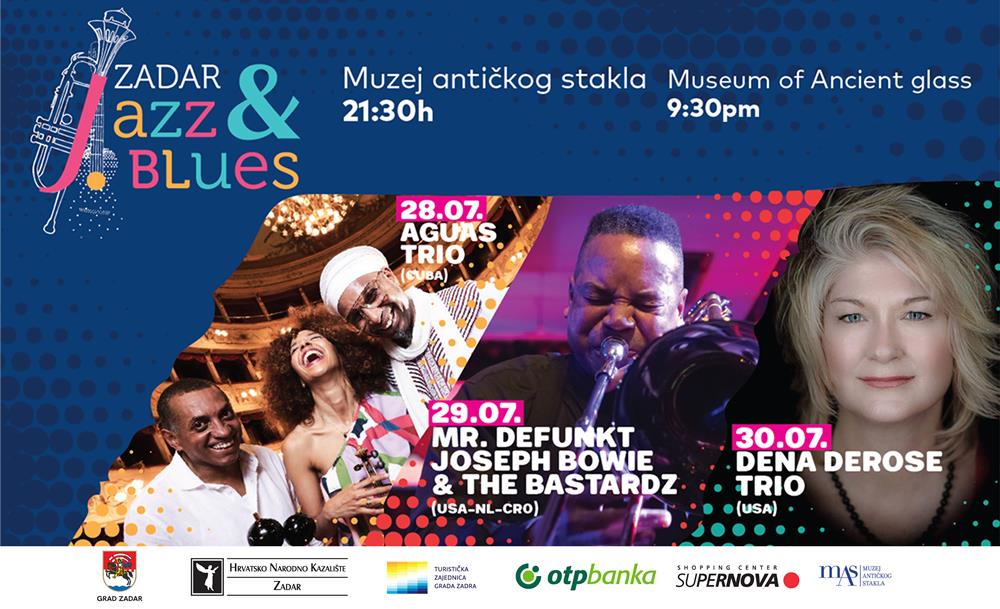 Zadar Jazz & Blues festival od 28. do 30. srpnja