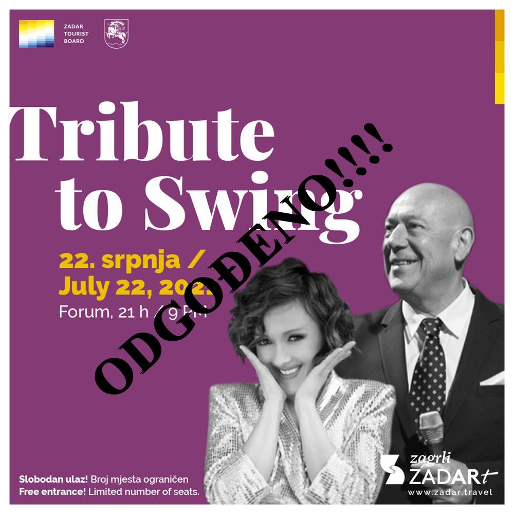 Odgođen "Tribute to Swing"!!