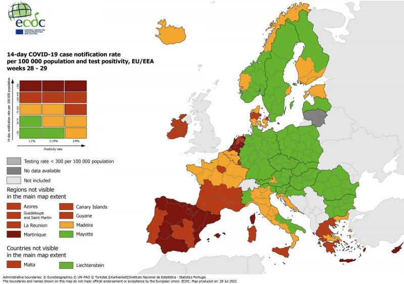 Hrvatska obala i dalje narančasta