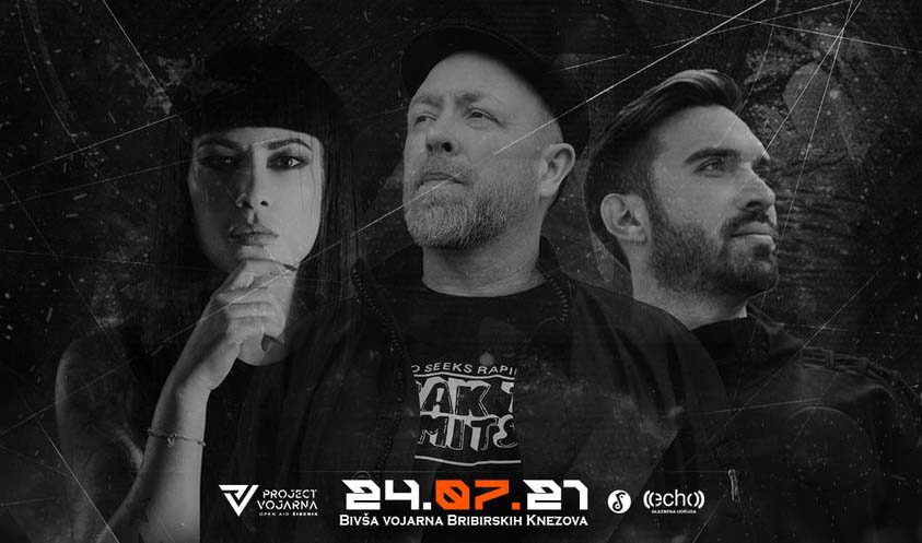 Project Vojarna open-air: Fatima Hajji, Ben Sims i Metodi Hristov