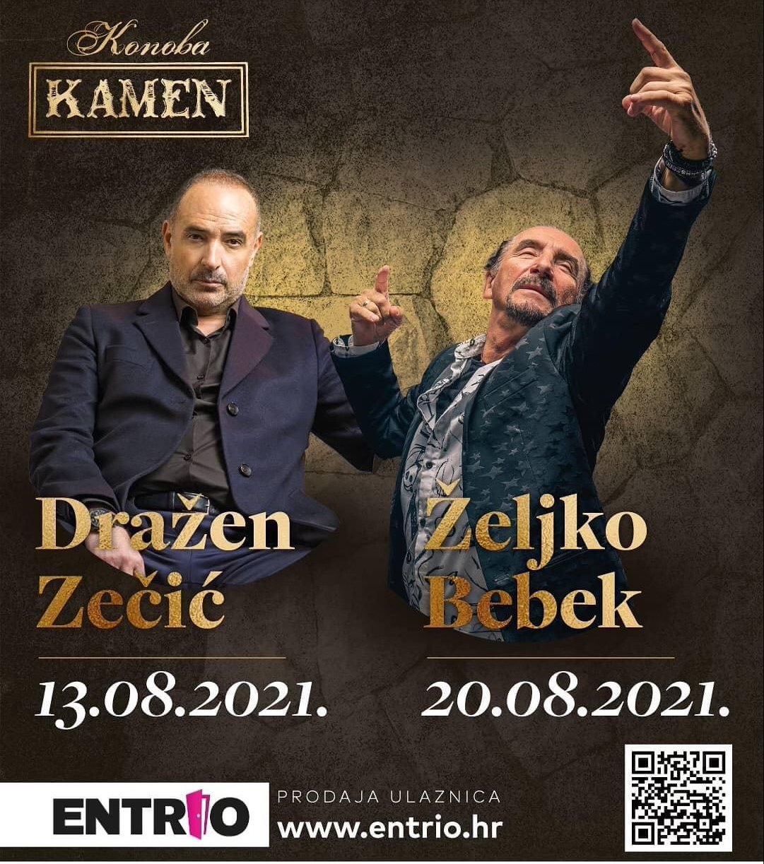 Dražen Zečić 13. kolovoza u konobi Kamen, a tjedan dana kasnije nastupit će i Željko Bebek