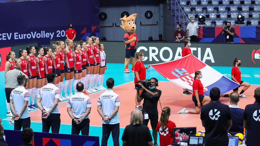 EUROVOLLEY 2021 Hrvatska odbojkaška reprezentacija spremna dočekuje Slovačku