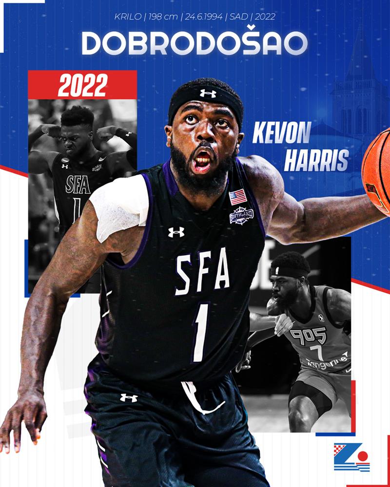 Kevon Harris je novi igrač Zadra!