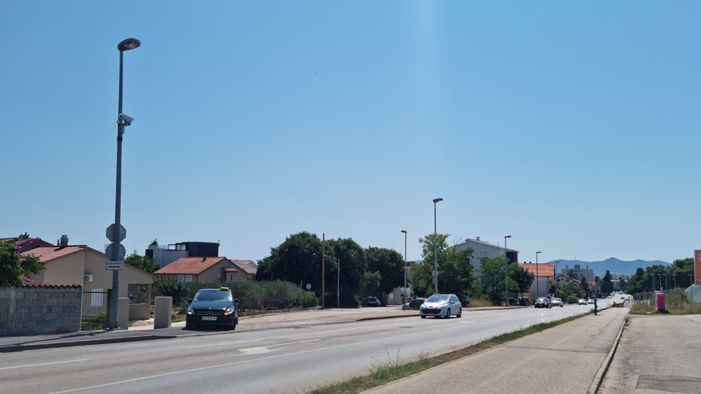 U Zadru postavljene dodatne kamere za nadzor brzine