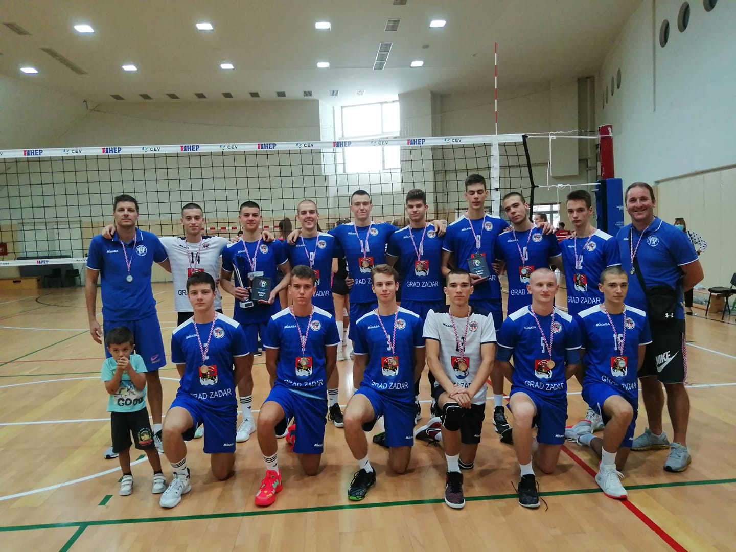 Kadeti Zadra viceprvaci Hrvatske