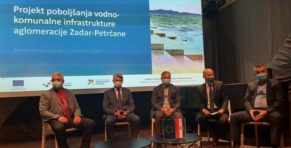PROJEKT AGLOMERACIJA ZADAR-PETRČANE Nakon završetka projekta 5 i pol tisuća kućanstava i preko 14 tisuća građana bit će priključeno na mrežu odvodnje!