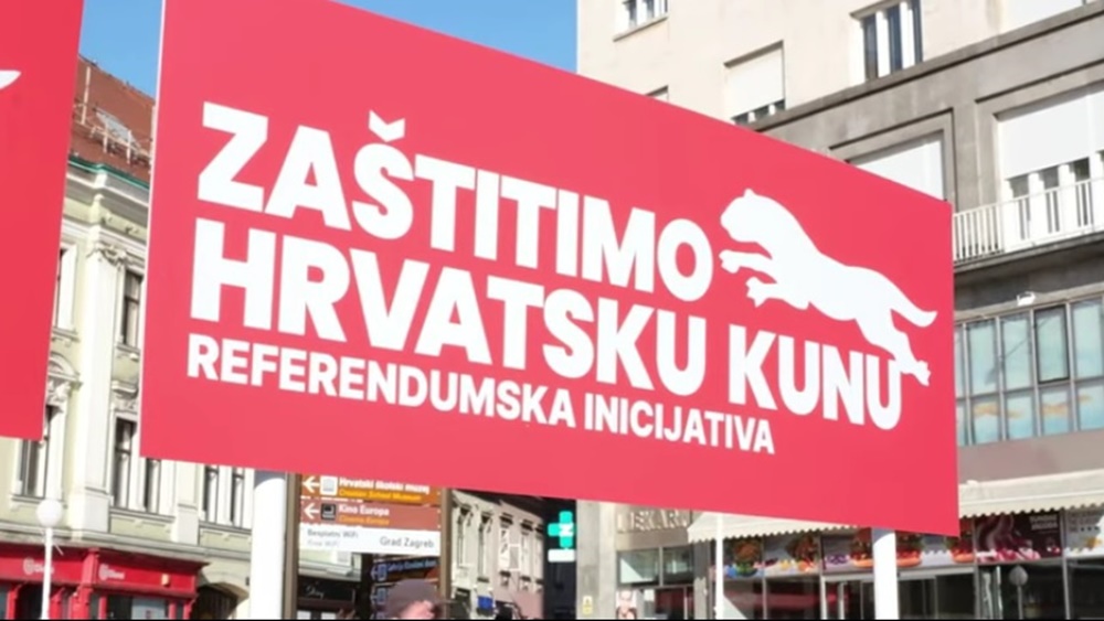 Suverenisti započeli s prikupljanjem potpisa za referendum "Zaštitimo hrvatsku kunu"