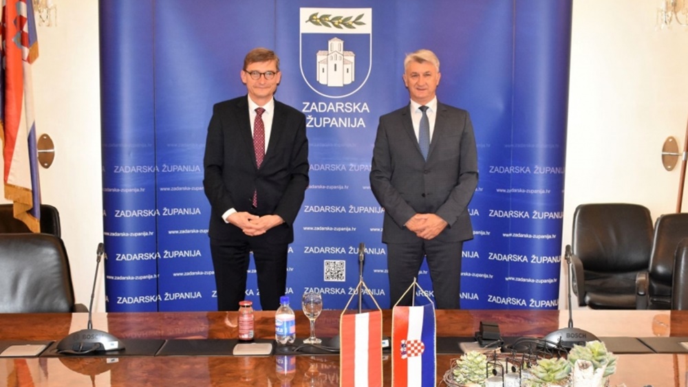Austrijski veleposlanik u nastupnom posjetu Zadarskoj županiji
