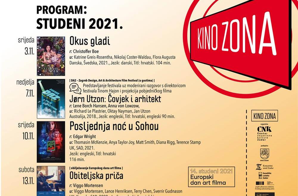 FILMSKI STUDENI U KINO ZONI Od romantičnih drama, dokumentaraca i gostovanja, pa sve do horora