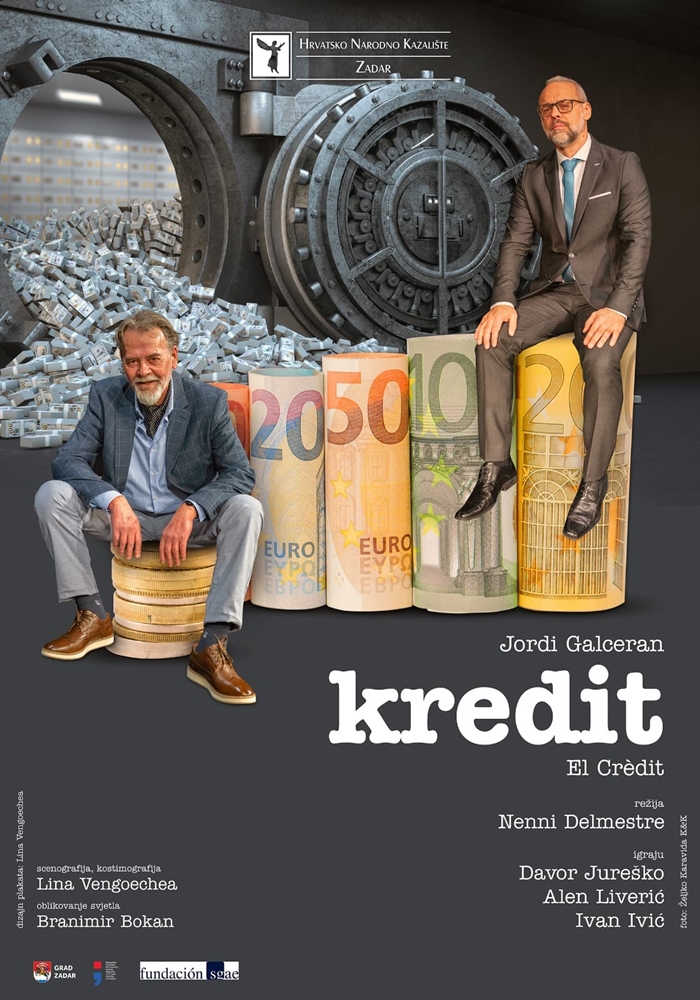 U srijedu u HNK premijera predstave "Kredit"