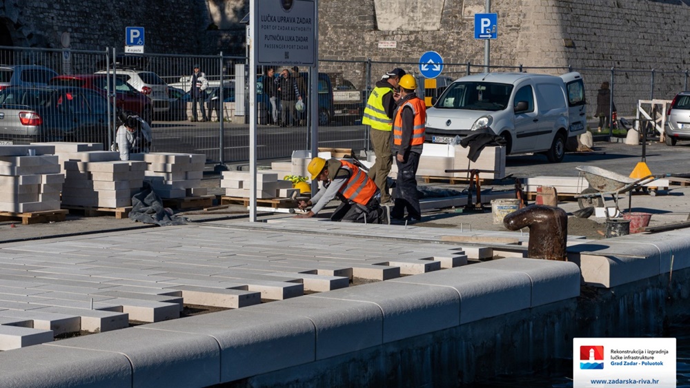 REKONSTRUKCIJA RIVE I LIBURNSKE OBALE Završeno oko 18 posto predviđenih radova