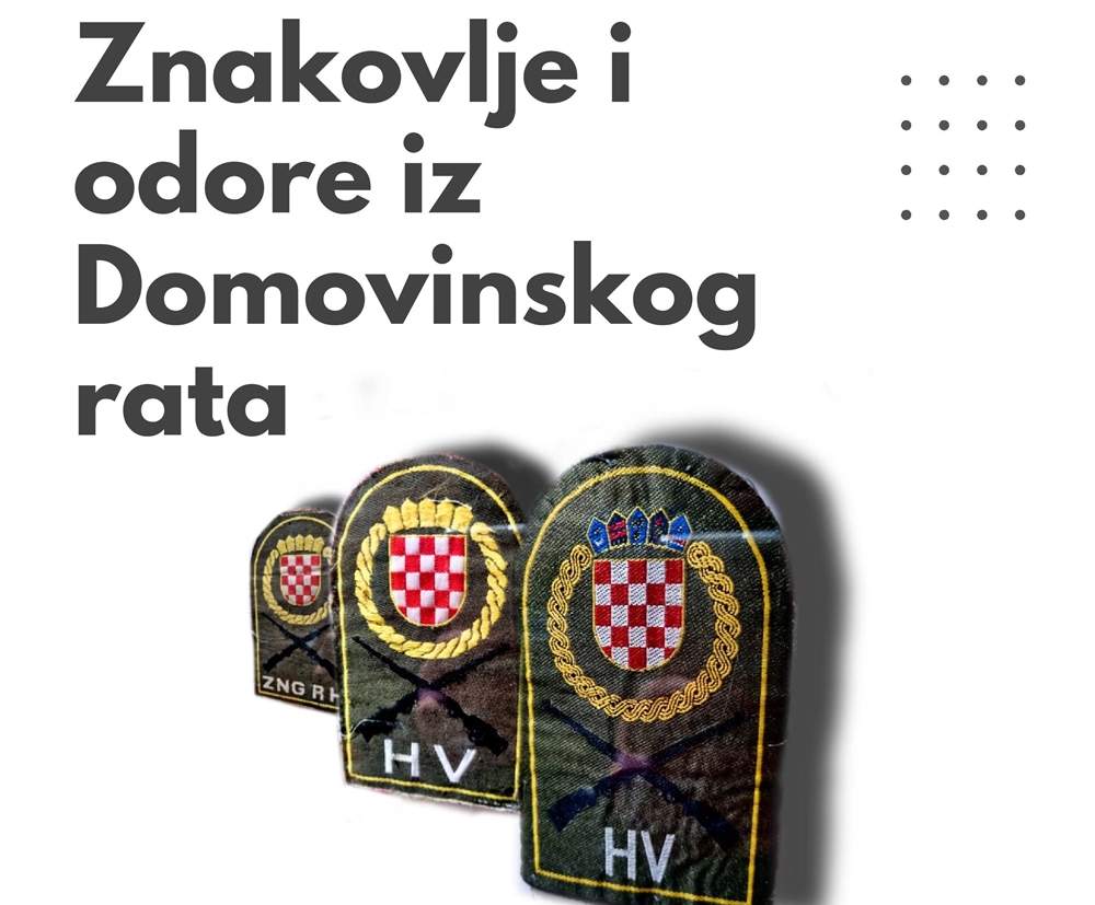 OTVORENJE IZLOŽBE „ZNAKOVLJE I ODORE IZ DOMOVINSKOG RATA“