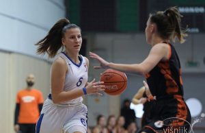 ŽKK ZADAR Mihaela Dobrić najraspoloženija u pobjedi kod Otočca