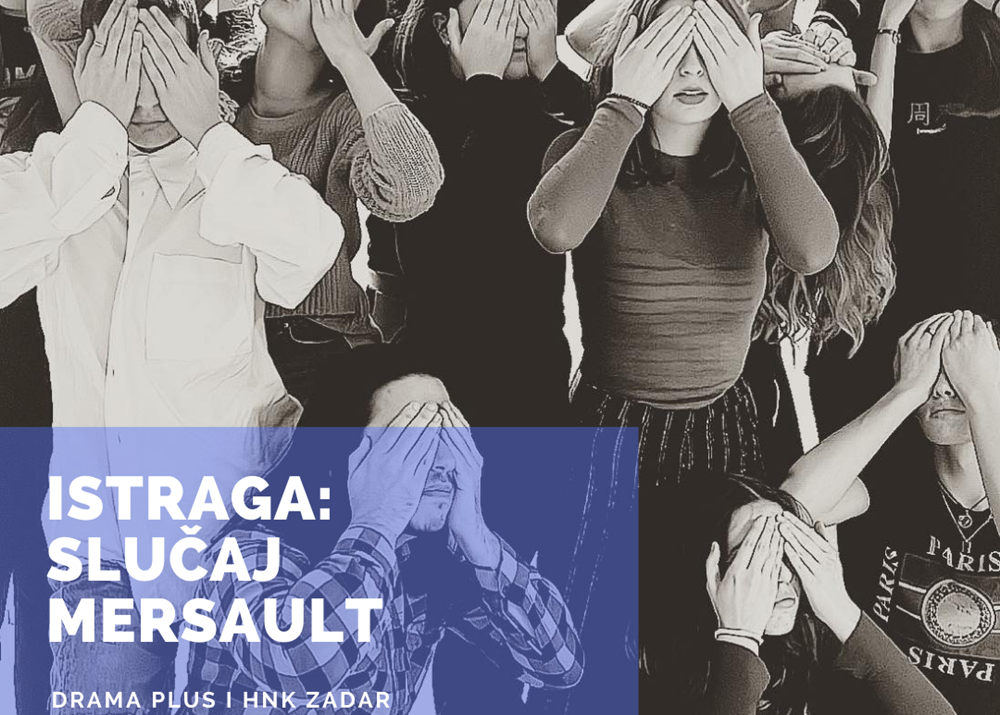 DRAMA PLUS I HNK ZADAR U petak pogledajte predstavu "Istraga: Slučaj Mersault"