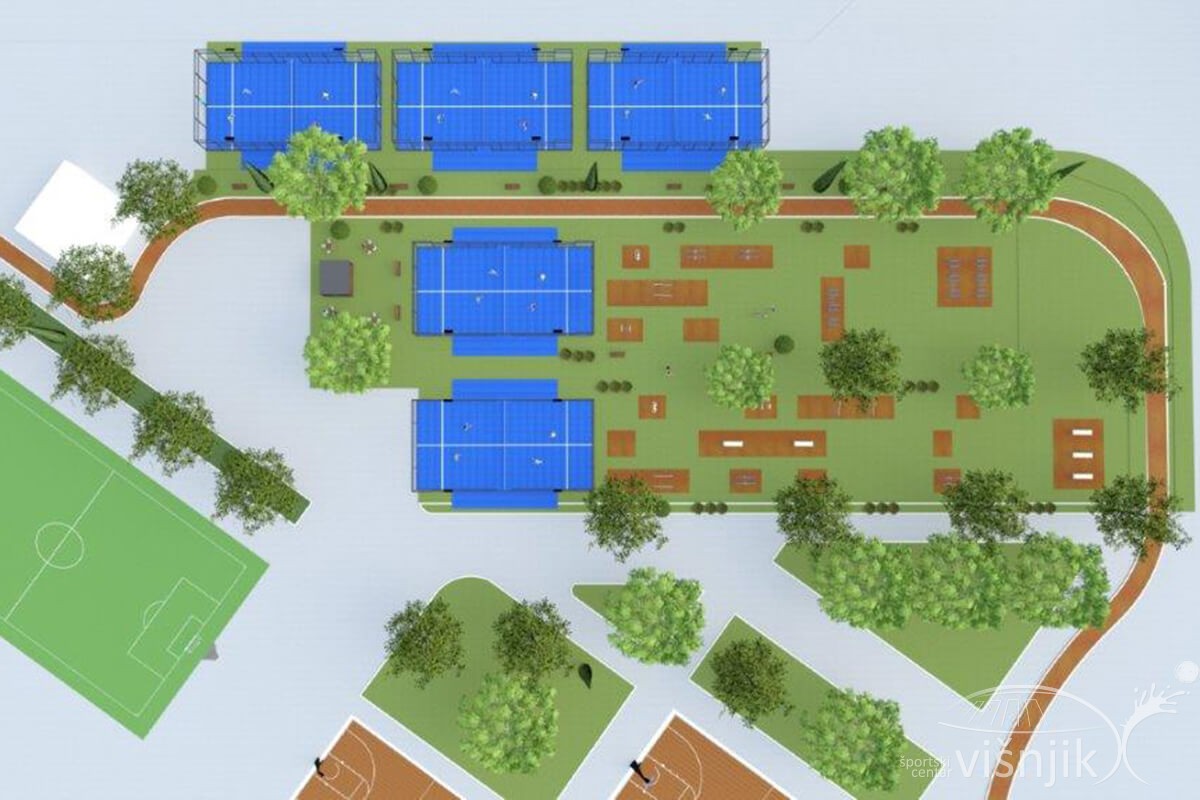 ŠC VIŠNJIK Natječaj za davanje u zakup zemljišta radi uređenja igrališta za padel