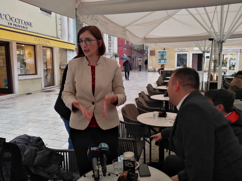 Saborska zastupnica Centra Marijana Puljak u Zadru na druženju s građanima