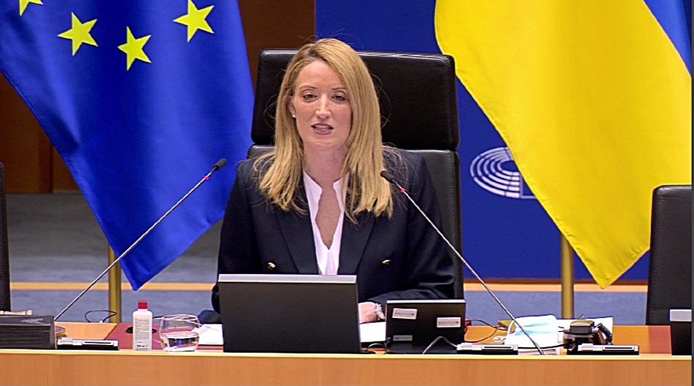 Metsola Zelenskom: "Moramo se zajedno suočiti s budućnošću"